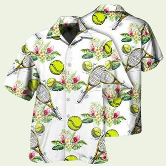 Tennis Tropical Floral Hawaiian Shirt | Newhawaiianshirts UK