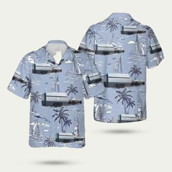 Tesla Cybertruck Camper Van Hawaiian Shirt | Newhawaiianshirts CA