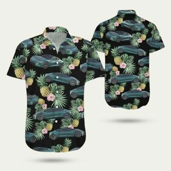 Tesla Tropical Pineapple Hawaiian Shirt | Newhawaiianshirts UK