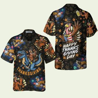 Thanksgiving Turkey Celebrations Turkey Hawaiian Shirt | Newhawaiianshirts UK