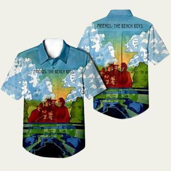 The Beach Boys Friends Album Hawaiian Shirt | Newhawaiianshirts DE