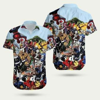 The Incredible Hulk Summer Marvel Avengers Summer Trip Family Hawaiian Shirt | Newhawaiianshirts UK