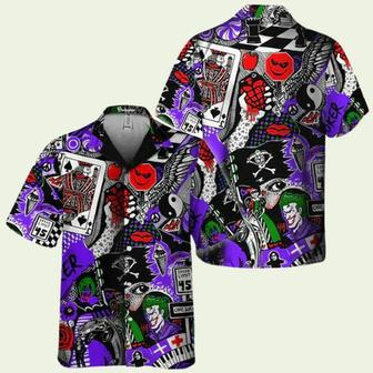 The Joker Poker Hawaiian Shirt | Newhawaiianshirts DE