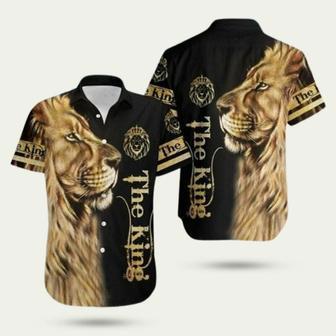 The King Lion Black Hawaiian Shirt | Newhawaiianshirts