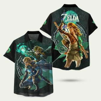 The Legend Of Zelda Tears Of The Kingdom Hawaiian Shirt | Newhawaiianshirts AU