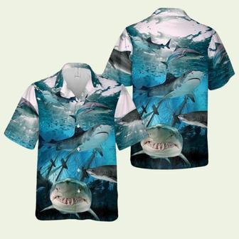 Tiger Shark Hawaiian Shirt | Newhawaiianshirts CA