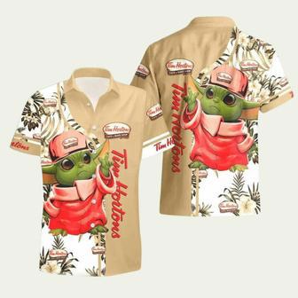 Tim Hortons Yoda Hawaiian Shirt | Newhawaiianshirts DE