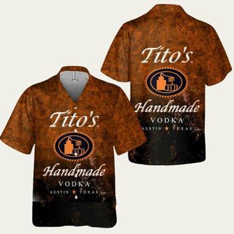 Titos Handmade Vodka Aloha Summer Beach Hawaiian Shirt | Newhawaiianshirts AU