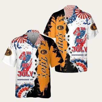 Titos Handmade Vodka Of July Independence Day Hawaiian Shirt | Newhawaiianshirts