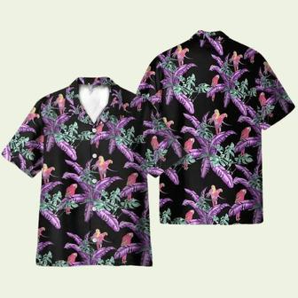 Tom Selleck Magnum Pi Movie Jungle Bird Black Cosplay Costume Hawaiian Shirt | Newhawaiianshirts