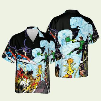 Tornado Tyrant Tornado Champion Justice League Hot Fashion Hawaiian Shirt | Newhawaiianshirts CA