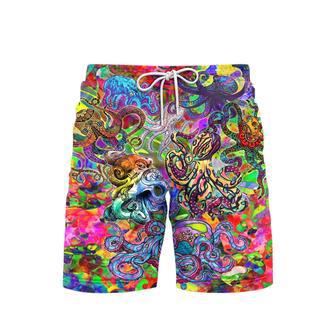 Traditional Dragon Beach Shorts For Men | Newhawaiianshirts DE