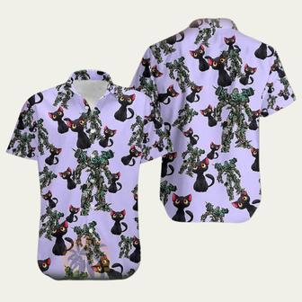 Transformers Green Robot Cat Hawaiian Shirt | Newhawaiianshirts AU