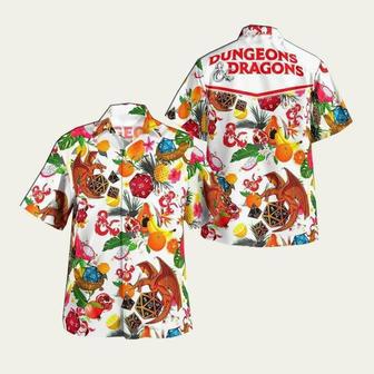 Tropical Dnd Game Set Hawaiian Shirt | Newhawaiianshirts