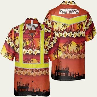 Tropical Ironworker Hawaiian Shirt | Newhawaiianshirts UK