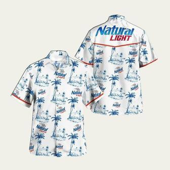 Tropical Natural Light Button Hawaiian Shirt | Newhawaiianshirts