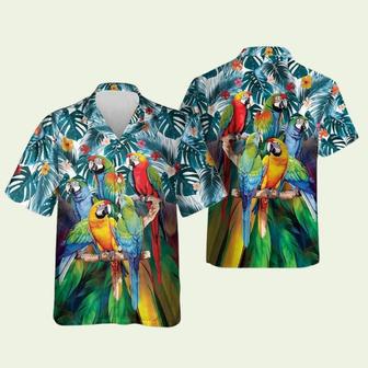 Tropical Parrot Hawaiian Shirt | Newhawaiianshirts AU