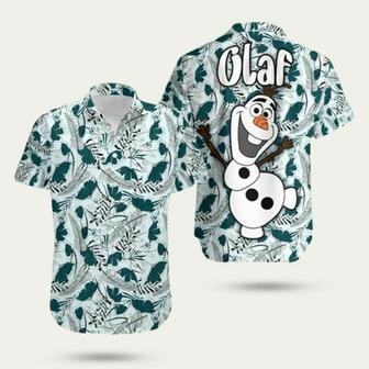 Tropical Snowman Beach Hawaiian Shirt | Newhawaiianshirts