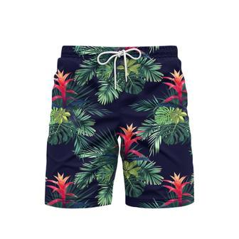 Tropical Summer Floral Beach Shorts For Men | Newhawaiianshirts AU