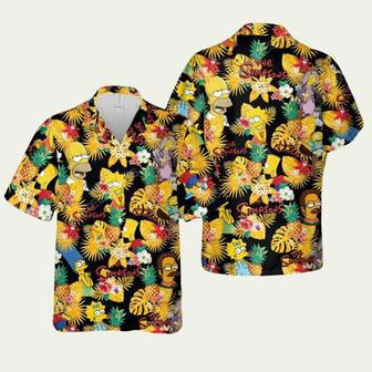 Tropical The Simpsons Tv Show Summer Vacation Hawaiian Shirt | Newhawaiianshirts CA