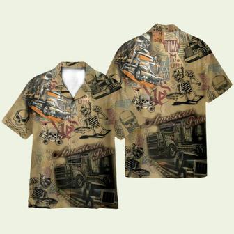 Trucks Amazing American Pride Hawaiian Shirt | Newhawaiianshirts UK