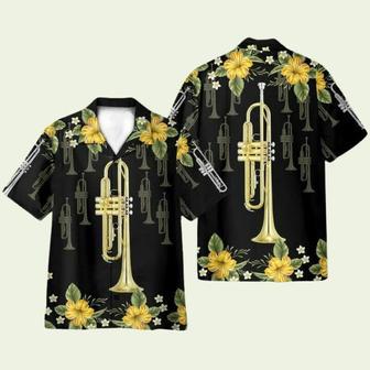 Trumpet Funny Hawaiian Shirt | Newhawaiianshirts UK