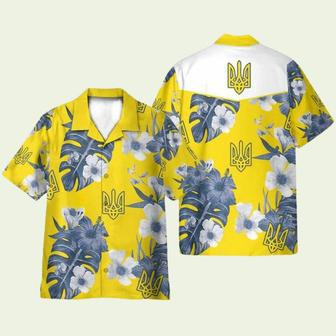 Ukrainian Symbol Support Ukraine Merch Hawaiian Shirt | Newhawaiianshirts AU