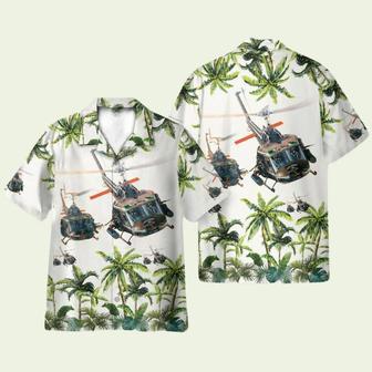 United States Army Huey Helicopter Hawaiian Shirt | Newhawaiianshirts DE