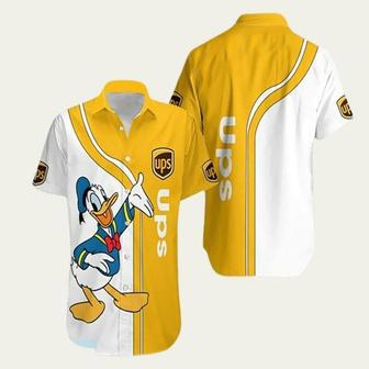 Ups Logo Brand Donald Duck Hawaiian Shirt | Newhawaiianshirts DE