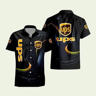 Ups Logo Brand Hawaiian Shirt | Newhawaiianshirts DE