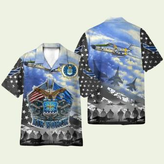 Us Air Force 6 Military Hawaiian Shirt | Newhawaiianshirts DE