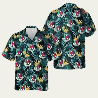 Us Air Force New Jersey Air National Guard Tropical Hawaiian Shirt | Newhawaiianshirts