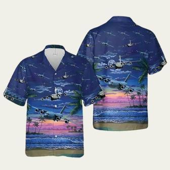 Us Air Force Tropical Coconut Hawaiian Shirt | Newhawaiianshirts UK