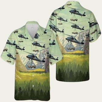 Us Army Airborne Division Sikorsky Black Hawk Hawaiian Shirt | Newhawaiianshirts DE