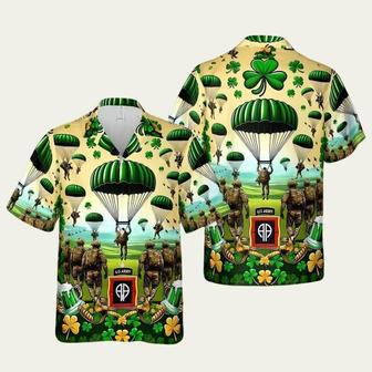 Us Army Airborne Division St Patricks Day 1 Hawaiian Shirt | Newhawaiianshirts DE