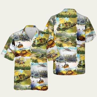 Us Army Bell Huey 2 Hawaiian Shirt | Newhawaiianshirts AU