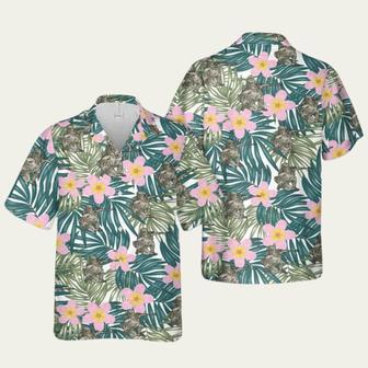 Us Army Flower Pattern Hawaiian Shirt | Newhawaiianshirts CA