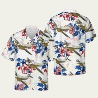 Us Army Huron Aircraft Hawaiian Shirt | Newhawaiianshirts AU