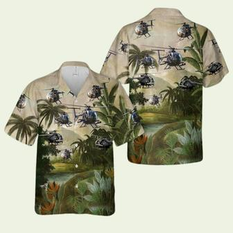 Us Army Md Helicopters Little Bird Hawaiian Shirt | Newhawaiianshirts DE