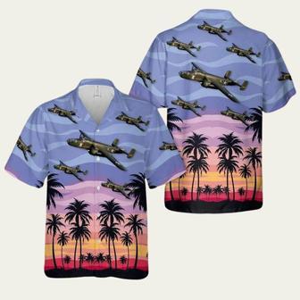 Us Army North American Mitchell Of World War 2 Aloha Hawaiian Shirt | Newhawaiianshirts AU