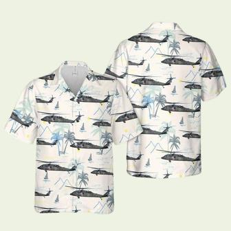 Us Army Sikorsky Medevac Black Hawk Helicopter Hawaiian Shirt | Newhawaiianshirts AU