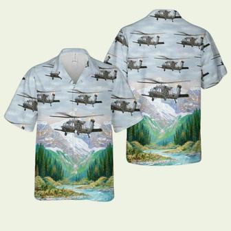 Us Army Special Operations Aviation Regiment Mh Blackhawk Hawaiian Shirt | Newhawaiianshirts UK