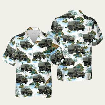 Us Army Truck Hawaiian Shirt | Newhawaiianshirts AU