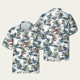 Us Coast Guard Coconut Hawaiian Shirt | Newhawaiianshirts CA