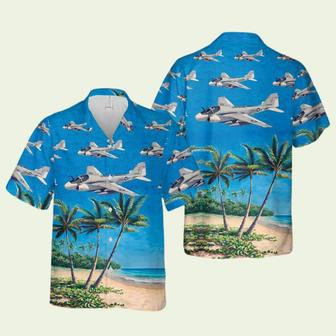 Us Navy Grumman Intruder Hawaiian Shirt | Newhawaiianshirts AU