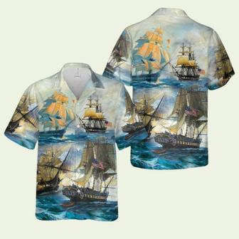 Us Navy Uss Constitution Hawaiian Shirt | Newhawaiianshirts UK