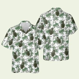 Us Wwii Mk 2 Iron Pineapple Grenade Hawaiian Shirt | Newhawaiianshirts