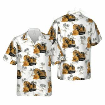 Usa Caterpillar 6090 Fs Excavator Hawaiian Shirt | Newhawaiianshirts