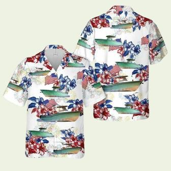 Usa Grady White Boats Canyon Center Console Of July Hawaiian Shirt | Newhawaiianshirts AU