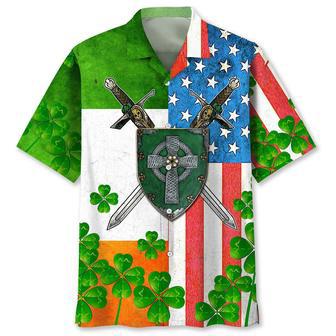 Usa Irish St.Patrick Day Hawaiian Shirt Summer Gifts | Newhawaiianshirts UK